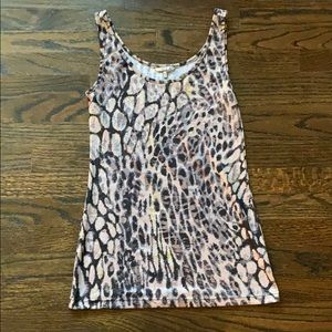 Leopard tank top